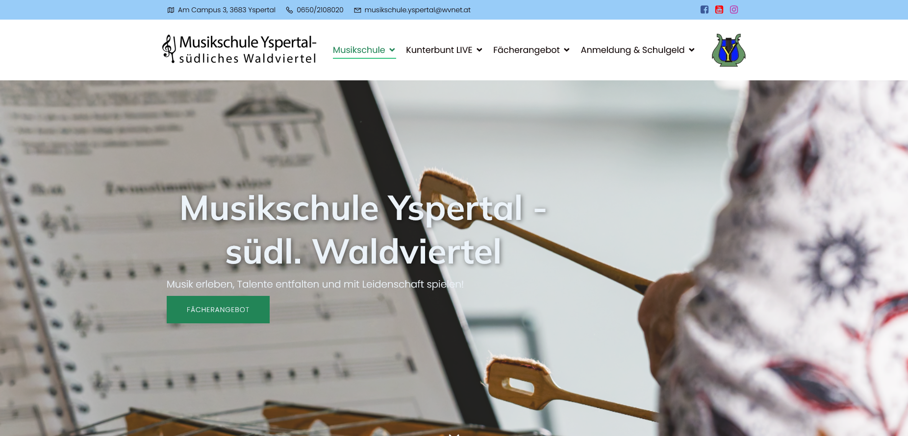 Banner Image of Musikschule Yspertal - südl. Waldviertel